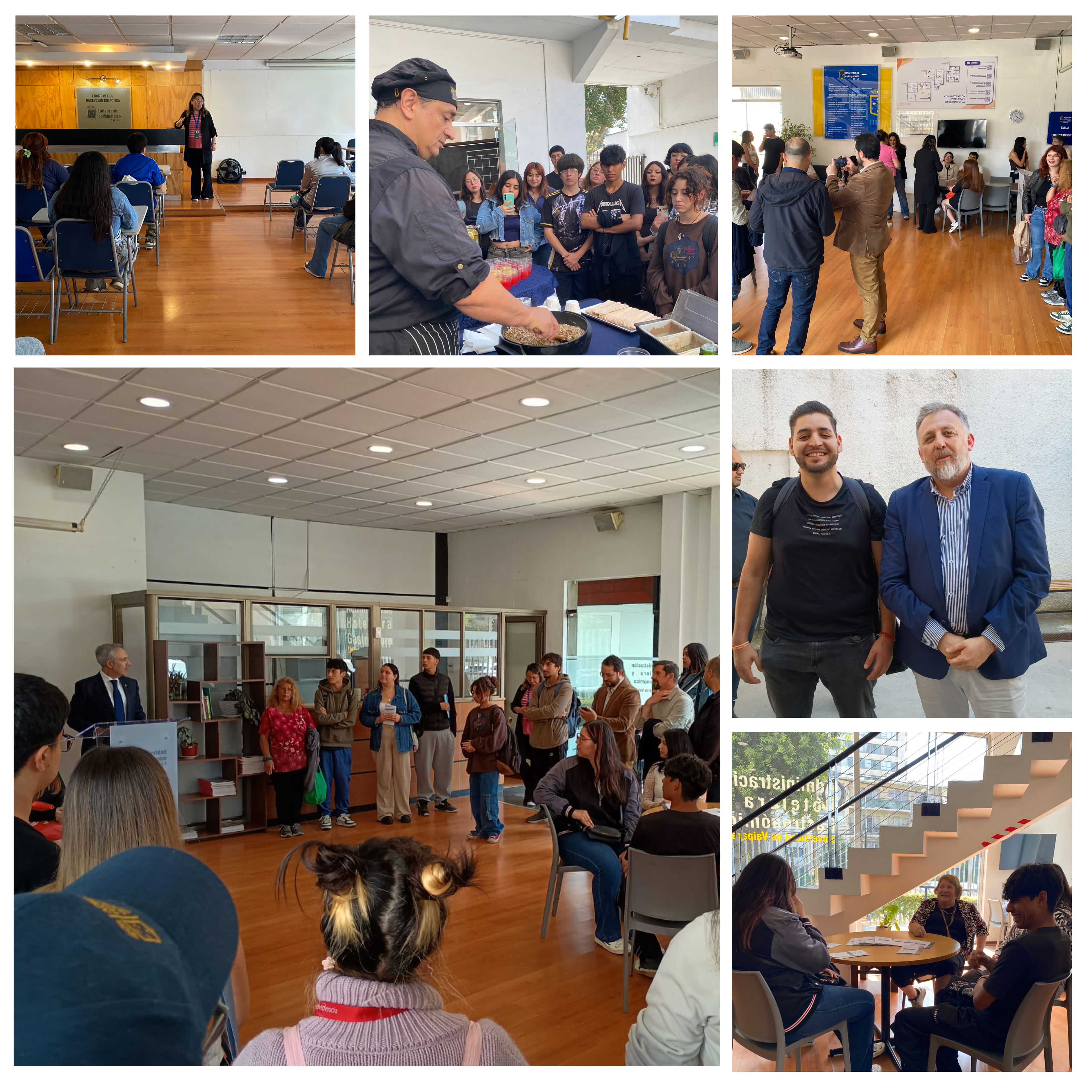Recepción nuevos estudiantes